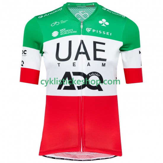 Cyklistický Dres s Krátkým Rukávem UAE Team Emirates XRG 2025 Pánské N002