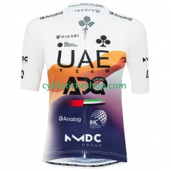 Cyklistický Dres s Krátkým Rukávem UAE Team Emirates XRG 2025 Pánské N003