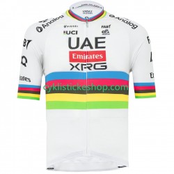 Cyklistický Dres s Krátkým Rukávem UAE Team Emirates XRG 2025 Pánské