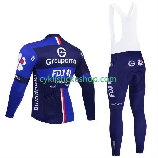 Cyklistický Bib Set pro groupama fdj 2025 Pánské