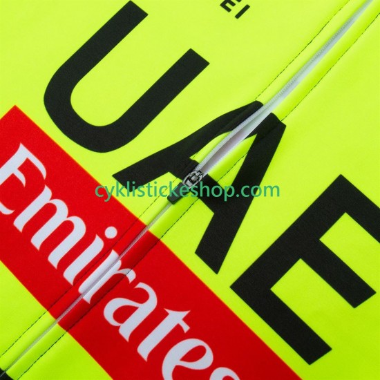 Cyklistický Bib Set pro uae team emirates 2025 fluo Pánské