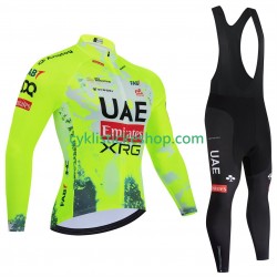 Cyklistický Bib Set pro uae team emirates xrg tdf editon race fluo 2025 Pánské