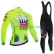 Cyklistický Bib Set pro uae team emirates xrg tdf editon race fluo 2025 Pánské