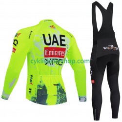Cyklistický Bib Set pro uae team emirates xrg tdf editon race fluo 2025 Pánské