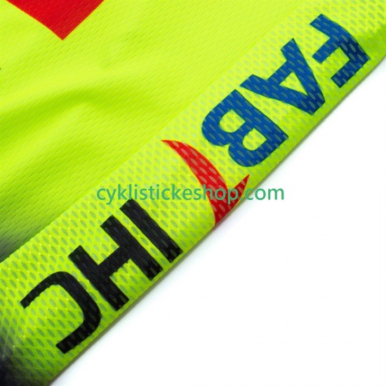 Cyklistický BIB Komplet equipe pro uae team emirates 2025 fluo Pánské