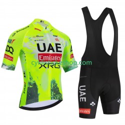 Cyklistický BIB Komplet equipe pro uae team emirates xrg tdf editon race fluo 2025 Pánské