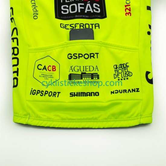 Cyklistický Dres s Dlouhými Rukávy equipe pro anicolor tien 21 2025 Pánské