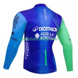 Cyklistický Dres s Dlouhými Rukávy equipe pro decathlon ag2r 2025 Pánské