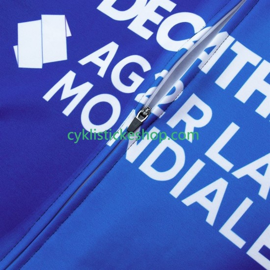 Cyklistický Dres s Dlouhými Rukávy equipe pro decathlon ag2r 2025 Pánské