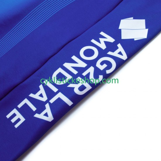 Cyklistický Dres s Dlouhými Rukávy equipe pro decathlon ag2r 2025 Pánské