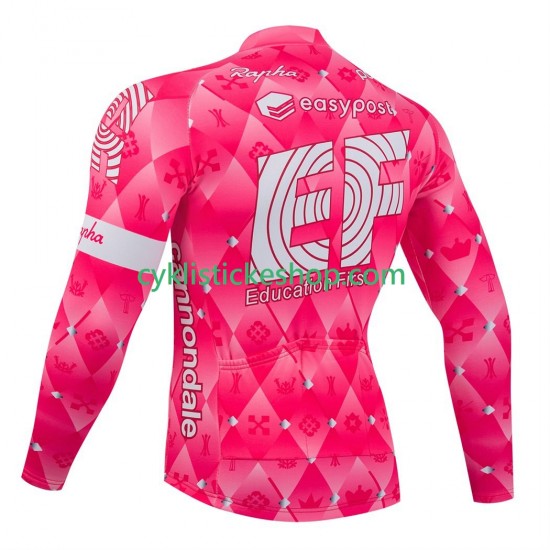 Cyklistický Dres s Dlouhými Rukávy equipe pro ef education easypost 2025 Pánské