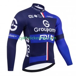 Cyklistický Dres s Dlouhými Rukávy equipe pro groupama fdj 2025 Pánské