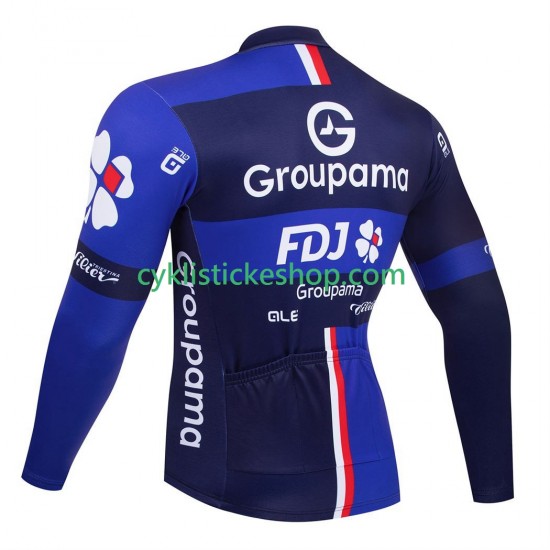 Cyklistický Dres s Dlouhými Rukávy equipe pro groupama fdj 2025 Pánské