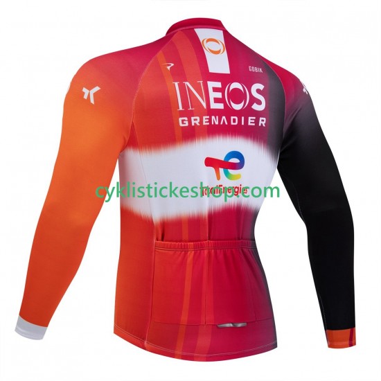 Cyklistický Dres s Dlouhými Rukávy equipe pro ineos totalenergies tour de france 2025 Pánské