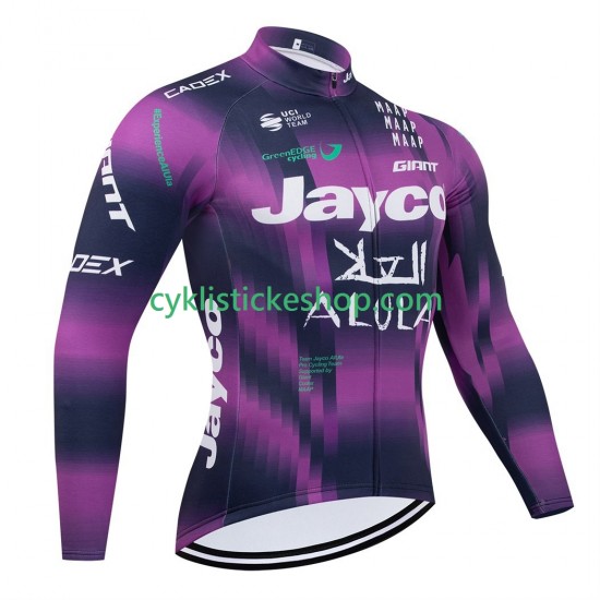 Cyklistický Dres s Dlouhými Rukávy equipe pro jayco alula 2025 Pánské