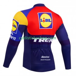 Cyklistický Dres s Dlouhými Rukávy equipe pro lidl trek 2025 Pánské