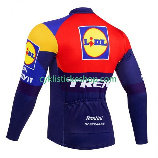 Cyklistický Dres s Dlouhými Rukávy equipe pro lidl trek 2025 Pánské