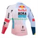 Cyklistický Dres s Dlouhými Rukávy equipe pro red bull bora hansgrohe tour de france 2025 Pánské