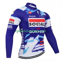 Cyklistický Dres s Dlouhými Rukávy equipe pro soudal quick step 2025 Pánské