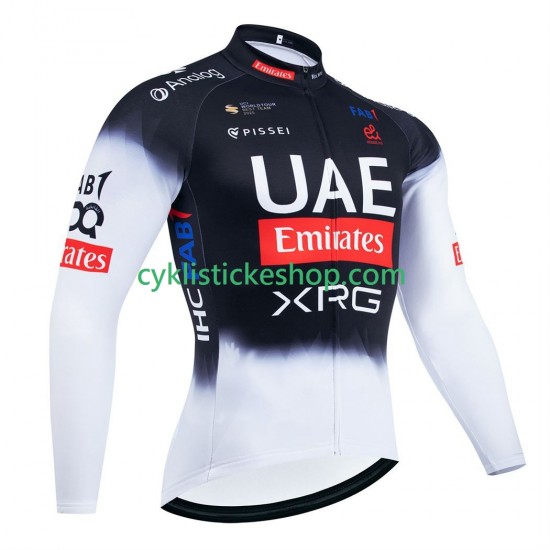 Cyklistický Dres s Dlouhými Rukávy equipe pro uae team emirates 2025 Pánské N001