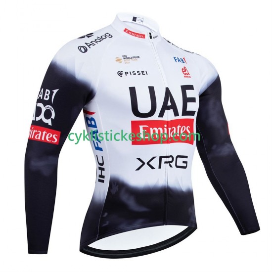 Cyklistický Dres s Dlouhými Rukávy equipe pro uae team emirates 2025 Pánské