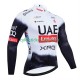 Cyklistický Dres s Dlouhými Rukávy equipe pro uae team emirates 2025 Pánské
