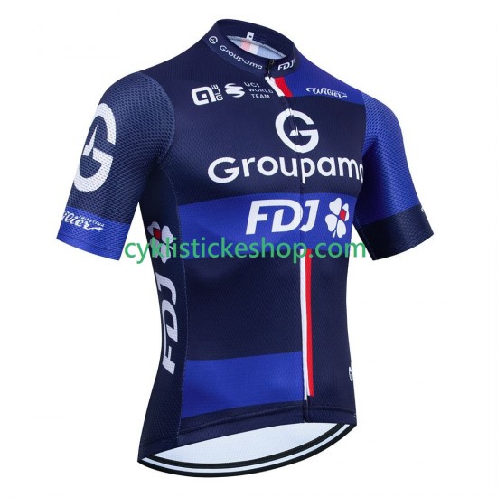 Cyklistický Dres s Krátkým Rukávem equipe pro groupama fdj 2025 Pánské