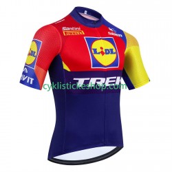 Cyklistický Dres s Krátkým Rukávem equipe pro lidl trek 2025 Pánské