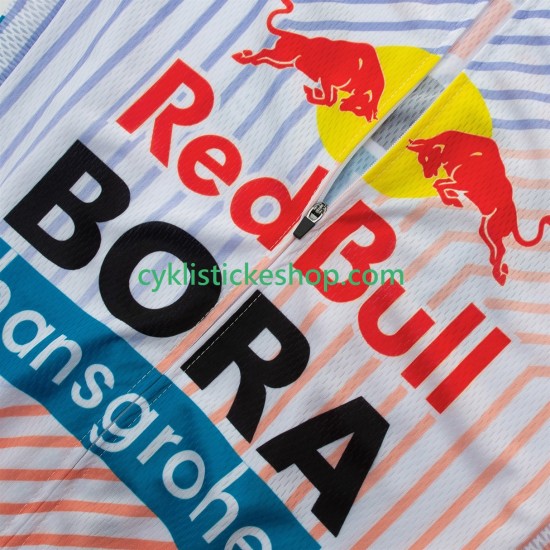 Cyklistický Dres s Krátkým Rukávem equipe pro red bull bora hansgrohe tour de france 2025 Pánské