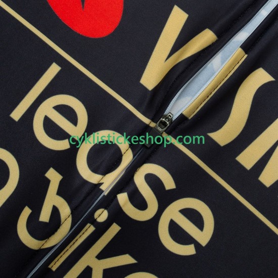 Cyklistický Dres s Krátkým Rukávem equipe pro visma lease a bike 2025 Pánské N001