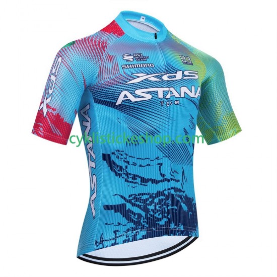 Cyklistický Dres s Krátkým Rukávem equipe pro xds astana 2025 Pánské