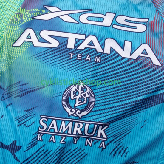 Cyklistický Dres s Krátkým Rukávem equipe pro xds astana 2025 Pánské