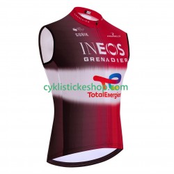 Cyklistický Dres bez Rukávů ineos totalenergies tour de france 2025 Pánské