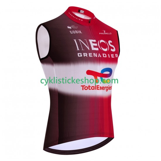 Cyklistický Dres bez Rukávů ineos totalenergies tour de france 2025 Pánské