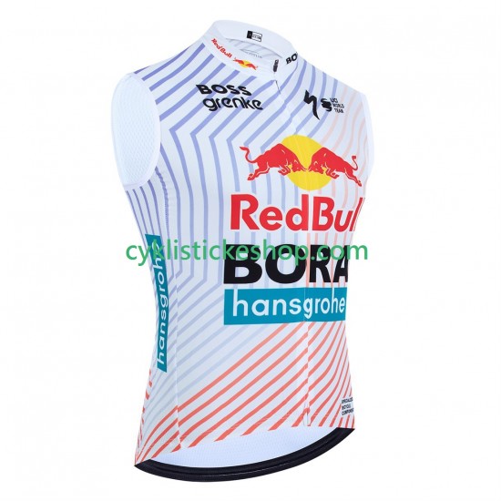 Cyklistický Dres bez Rukávů red bull bora hansgrohe tour de france 2025 Pánské