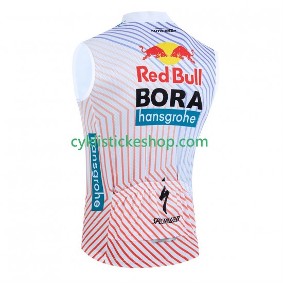 Cyklistický Dres bez Rukávů red bull bora hansgrohe tour de france 2025 Pánské