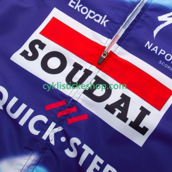 Cyklistický Dres bez Rukávů soudal quick step 2025 Pánské