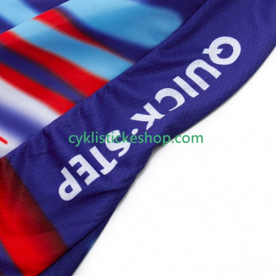 Cyklistický Dres bez Rukávů soudal quick step 2025 Pánské