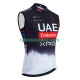 Cyklistický Dres bez Rukávů uae team emirates 2025 Pánské N002