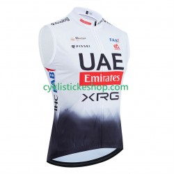 Cyklistický Dres bez Rukávů uae team emirates 2025 Pánské