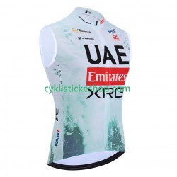 Cyklistický Dres bez Rukávů uae team emirates xrg tdf editon race 2025 Pánské
