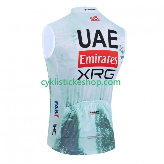 Cyklistický Dres bez Rukávů uae team emirates xrg tdf editon race 2025 Pánské