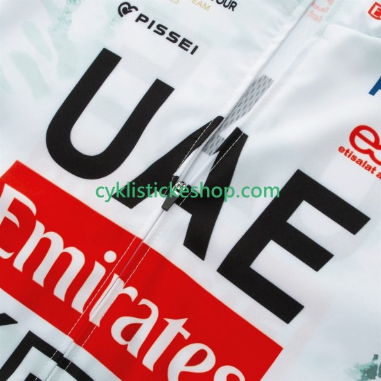 Cyklistický Dres bez Rukávů uae team emirates xrg tdf editon race 2025 Pánské