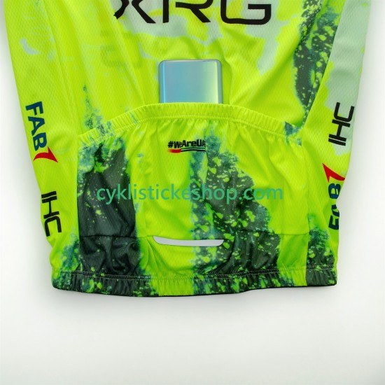 Cyklistický Dres bez Rukávů uae team emirates xrg tdf editon race fluo 2025 Pánské