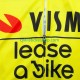 Cyklistický Dres bez Rukávů visma lease a bike 2025 Pánské