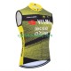 Cyklistický Dres bez Rukávů visma lease a bike tour de france 2025 Pánské