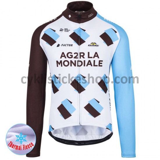 Thermo Cyklistický Dres 2017 AG2R La Mondiale M001