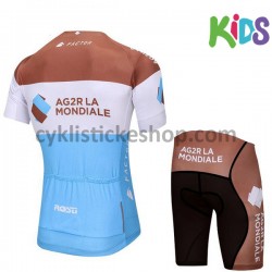 Cyklistický Komplet 2018 AG2R La Mondiale Dětský M001
