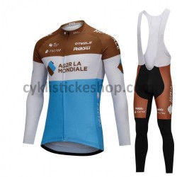 Cyklistický Bib Set 2018 AG2R La Mondiale M001