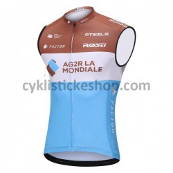 Cyklistický Dres bez Rukávů 2018 AG2R La Mondiale M001